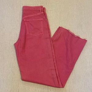 Pink Wide leg Zara Jeans high waisted